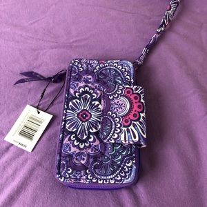 Vera Bradley smart phone wristlet